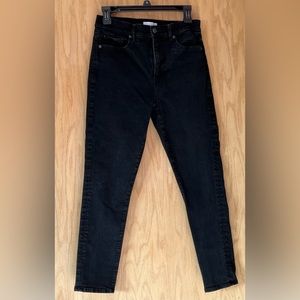 Loft Black Skinny Jean. Size 8.